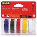 Scotch Asst Colored Electrical Tape 10457